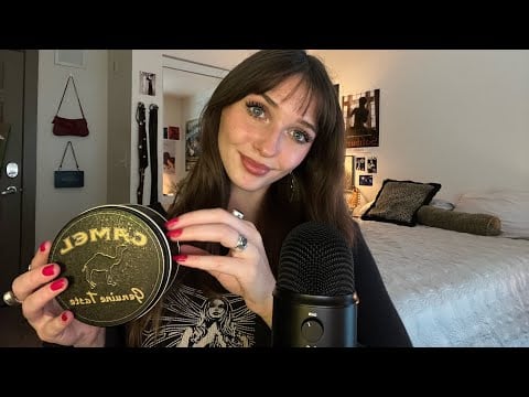 ASMR Antique / Thrift Store Haul (Tapping, Whispered Rambles)