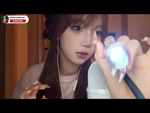 ASMR🎧｜Various colors of light stimulate your eyes.