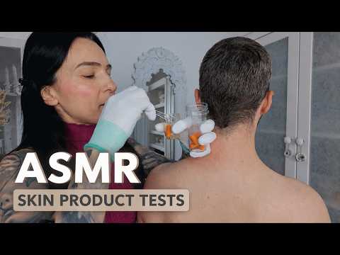 Skin Product Tests & Application ASMR