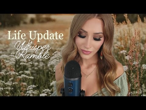 ASMR | Summer Update, Social Media Detox 🌄🫶 (Whisper Ramble)
