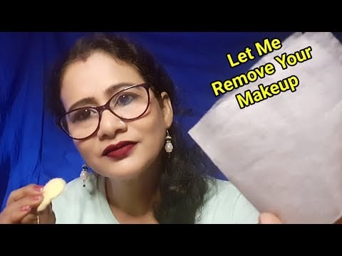 Let Me Remove Your Makeup & Skincare Before You Sleep ASMR 😴 | Asmr Ghosal