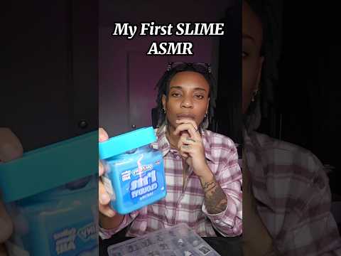 Satisfying Slime ASMR (My First Time) #asmr #slime #satisfyingasmr #asmrsounds #sleepsounds