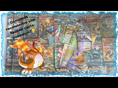 Comment reconnaitre les fausses cartes POKEMON?