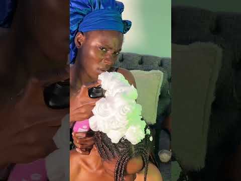 Asmr intense fast and aggressive mousse application #asmrbygracejohn #satisfying #asmrvideos