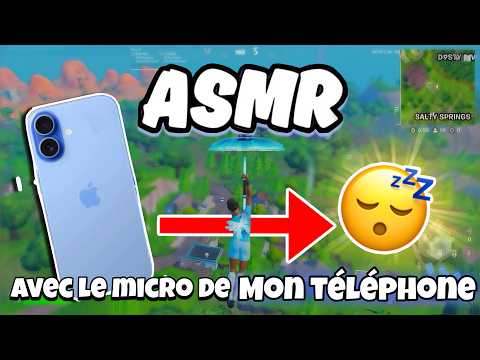 ASMR Français • JE T'ENDORS AVEC LE MICRO DE MON TELEPHONE 😴(iphone 17)