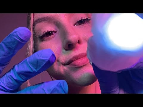 a ✨tingly✨ cranial nerve exam asmr 