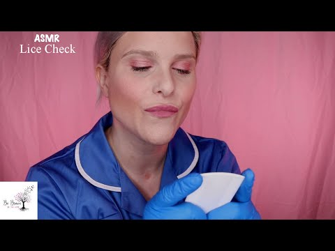 ASMR Nurse Lice Scalp Check & Treatment