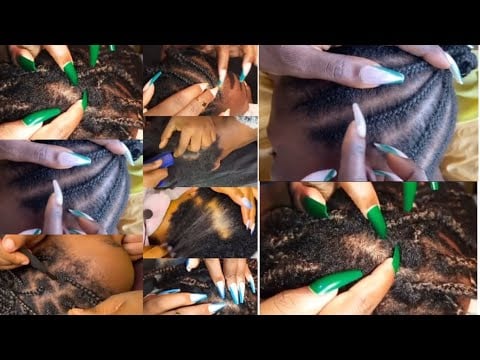 The Ultimate Scalp Scratching & Hair Tapping ASMR 💆🏽‍♀️|Gentle to Aggressive Sounds for SleepTingles