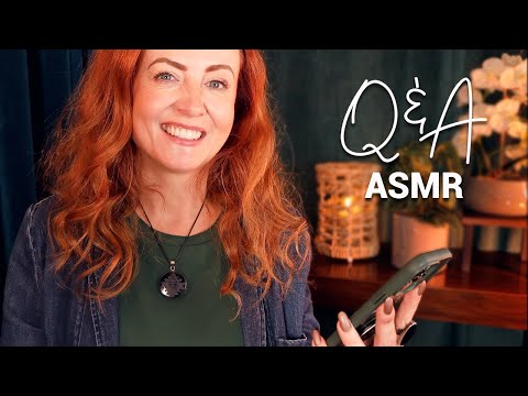 ASMR | Answering Your Questions! | Q&A, Soft Speaking, Rambling