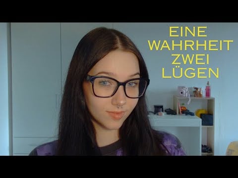 ASMR | 1 Wahrheit, 2 Lügen (german/deutsch) #asmr