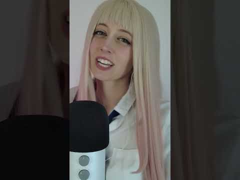 ASMR 💗 youre gonna make the best sonic the hedgehog #asmr #tingles #cosplay #anime #asmr #asmrmakeup