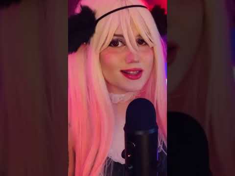 🌙 ASMR CatGirl Maid Purring And Scratching 💗 relaxing video (full on my channel)