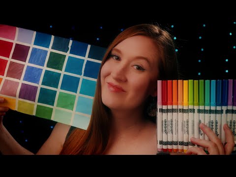 ASMR Detailed Color Testing & Vision Exam