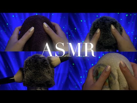 ASMR Most Relaxing Triggers For Deep Sleep | Thunder Towel, Fluffy Mic Scratching, Brushing, Fabric