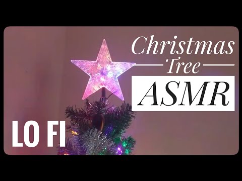 Christmas Tree Tapping and Light ASMR