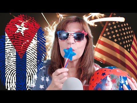 ASMR DIA DE LA INDEPENDENCIA EN LOS ESTADOS UNIDOS🍹HAPPY 4th OF JULY