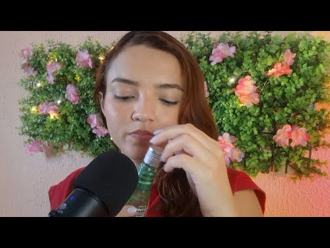 ASMR Comprinhas e sons de tampa