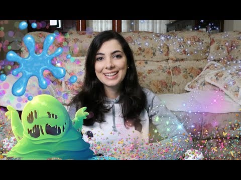 SLIME COM COLA GLITTER, FUNCIONA?