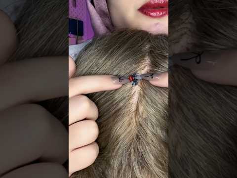 Scalp Check 💆🏻‍♀️ #asmr #satisfying #asmrhandmassage #viral