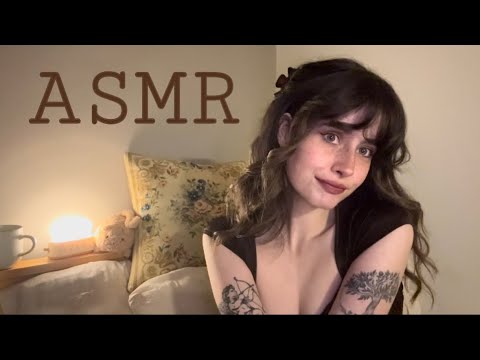 ASMR cozy whisper ramble (close clicky whispering) 🕯️🫶🏻