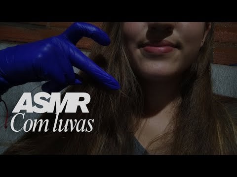 ASMR caseirinho | Sons de luva, tapping e sons de boca 😴 