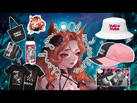 THANK YOU FOR 100K SUBSCRIBERS + MERCH SHOP IS FINALLY LIVE!!!!