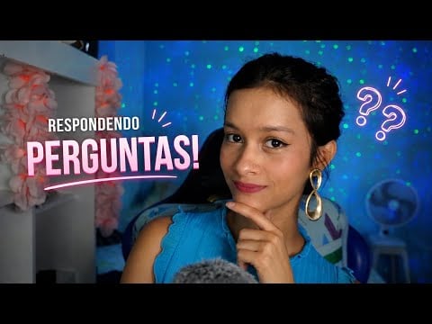 ASMR | Respondendo Perguntas Com Voz Suave