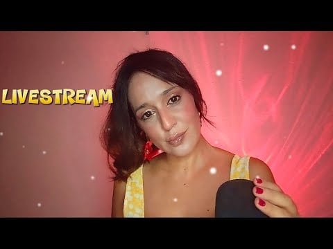 ASMR LIVE ( makeup, limpieza de oídos, limpieza de ojos, masaje)