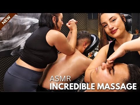 [ASMR]🎬Incredible Chair Massage with Whispering | Miss OBEN