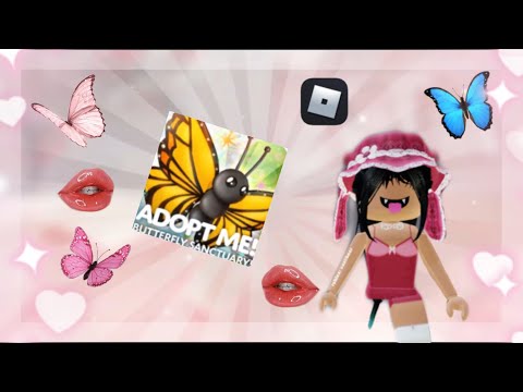 Making neon scarlet butterfly in adopt me!!🦋 mouth sounds