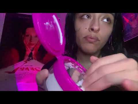 one minute asmr | applying lotion to dry skin