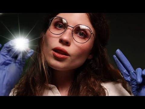ASMR Cranial Nerve Exam, Full Body & Night Nurse Exam | The Most Detailed Medical Assessment