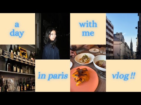 ASMR paris vlog 🇫🇷 spend a day with me