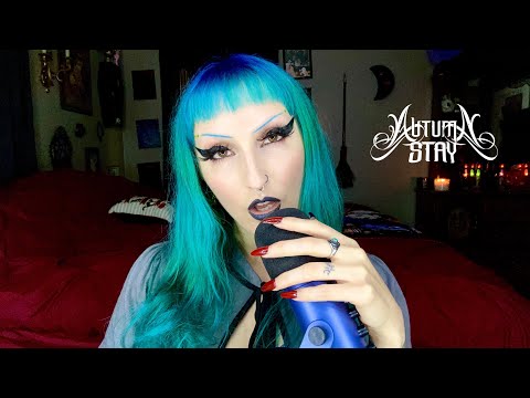 ASMR | GOTH GIRL INAUDIBLE GOSSIPING | 500% SENSITIVITY