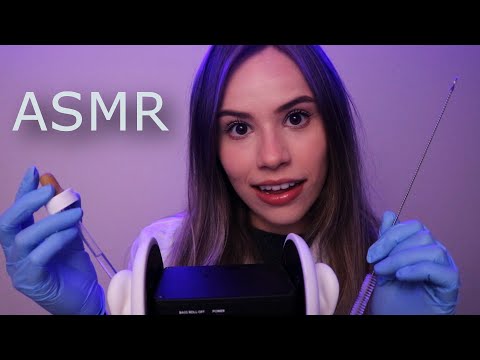 ASMR LIMPEZA NOS TEUS OUVIDOS