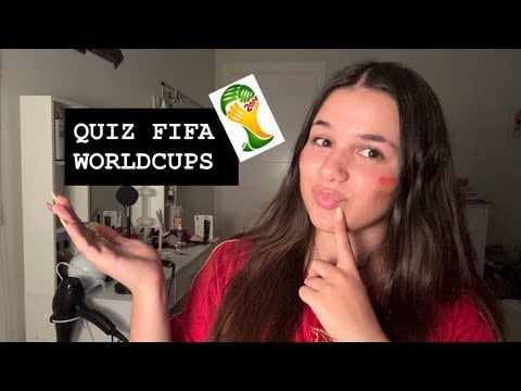 ASMR | quiz de los MUNDIALES de FÚTBOL (FIFA): ¿cuántas preguntas podrás acertar? 