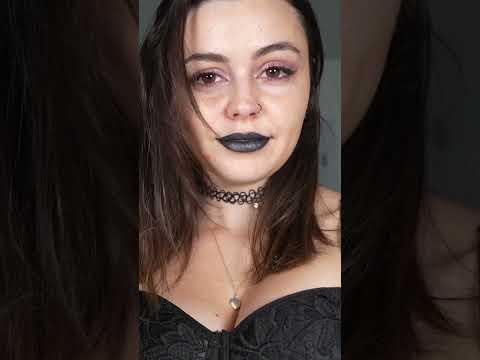 Your Goth Girlfriend Brushes Your Face With A Rose #asmr #tingles #triggers #visualtingles