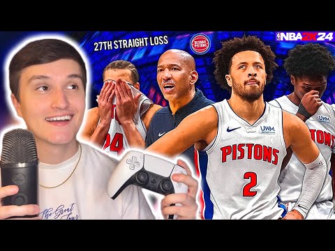 ASMR Gaming | Rebuilding The Detroit Pistons (whispering + controller sounds) NBA2K24