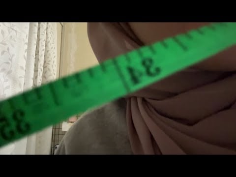 ASMR | Measuring you (personal attention, whisper, measure triggers)