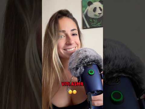 ASMR SI ME SEGUÍS😋 Porfis síganme en Instagram VITI.ASMR dónde subiré contenido exclusivo 😁 #asmr