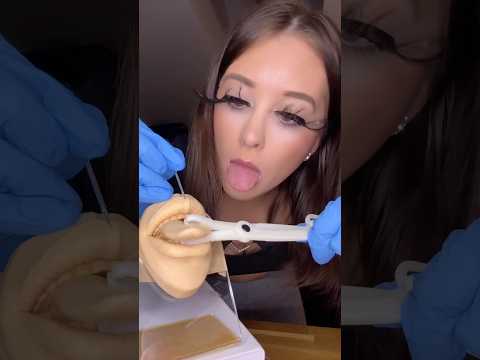 POV: TU TE FAIS PERCER LA LANGUE 👅 #asmr