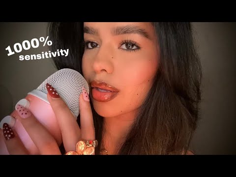 ASMR~ 1000% Sensitivity Mouth Sounds & Guess the Silent Words 