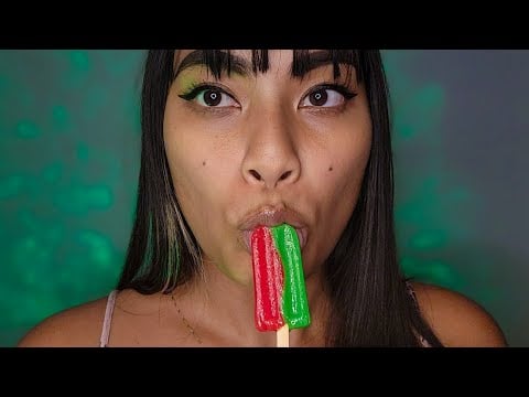 ASMR Layered Popsicle Lollipop Sounds
