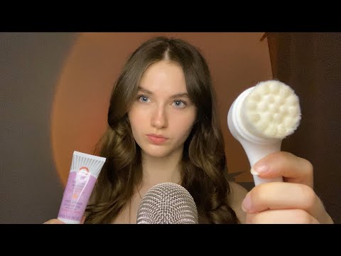 ASMR | Je prends soin de toi – Soin du visage personnalisé ( Roleplay ) 