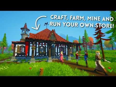 ASMR ⚔️ A 10/10 Fantasy Shop Game! 💰 Cozy Keep
