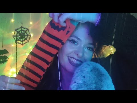 It's sleepover time, girl let's get you ready for Halloween!!! Tapping, whispering and more!!!