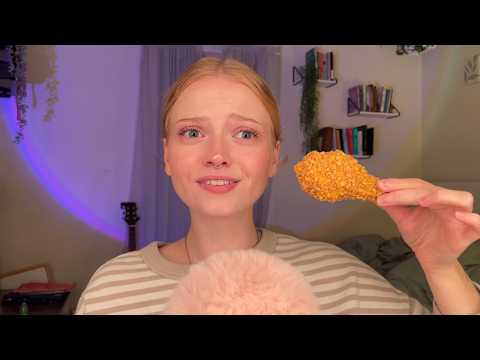 ASMR ~ EATING 5 WEIRD ICE CREAMS 🍦🍨🍗