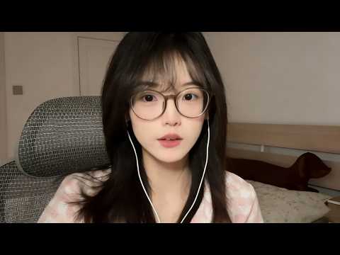 ASMR Here it comes! Hand trigger + visual + mouth/moon space😘