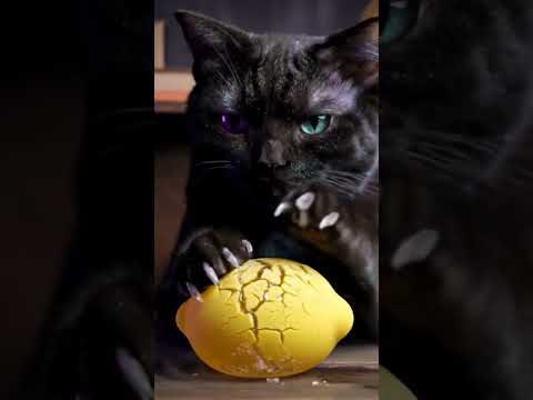 Binx squishing 🍋 #relaxingasmr #glassasmr #catasmr