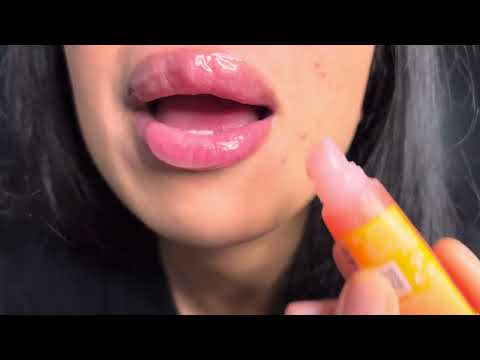 ASMR 100 layers of lipgloss